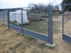 Забор для дачного участка. Модель ВХ-10